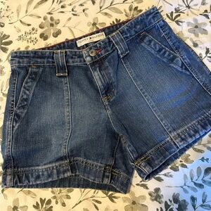 Y2k Tommy Hilfiger Petite Denim Shorts.